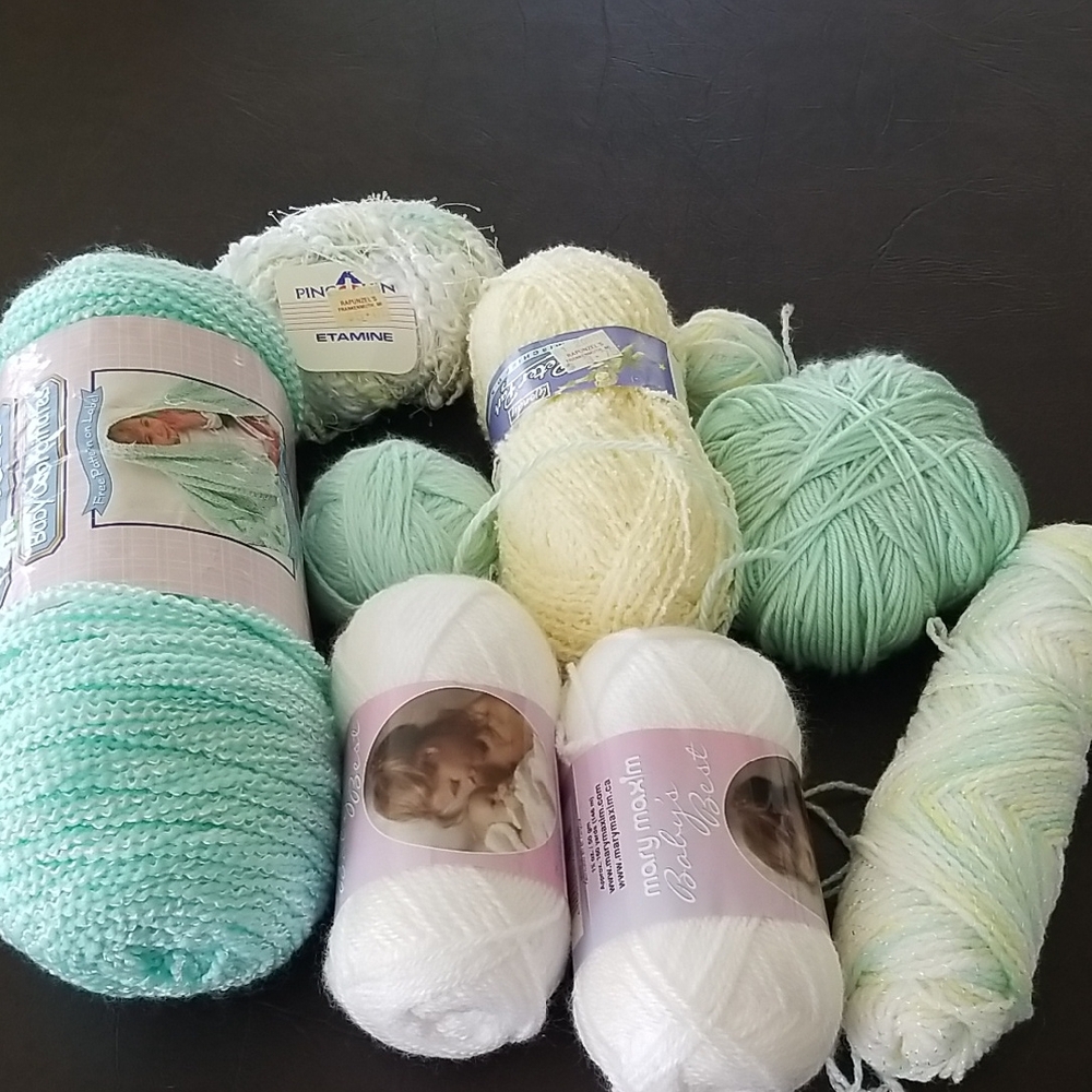Pastel Yarn Collection 6 New Skeins